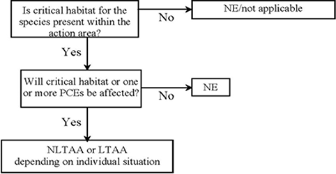 Flowchart of the effect determination process