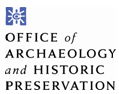 Office of Archaeology and Historic Preservation logo Office of Archaeology and Historic Preservation logo