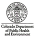 Colorado Department of Public Health logo Colorado Department of Public Health logo