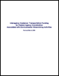 cover of Interagency Guidance: Transportation Funding for Federal Agency Coordination Associated with Environmental Streamlining Activities