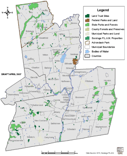 Figure 5. New Visions 2030 Environmental Mitigation Protected Open Space Areas map