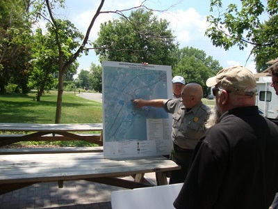 photo of a TAC meeting held outdoors