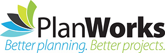 PlanWorks logo | Better planning. Better projects.