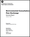 cover of Image of Environmental Consultation Peer Exchange, Summary Report