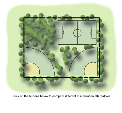 illustration of multi-use park