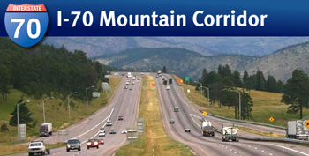 Photograph: Interstate 70 Mountain Corridor.