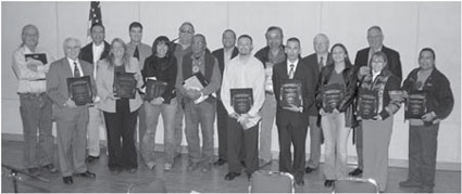 Photograph: North Dakota Tribal Consultation Programmatic Agreements Plaque Honorees, November 2006.