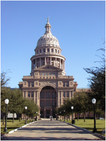 Photograph: Texas State House, Austin, Texas.
