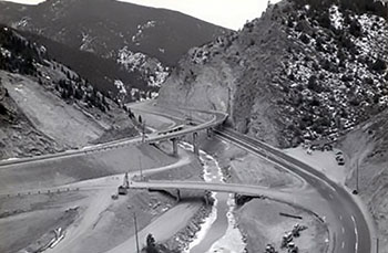 Uninterrupted travel through the Rocky Mountains on Colorado’s Interstate 70.  (Image courtesy of the Federal Highway Administration.)