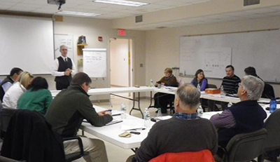 photo of the Maine Atlantic Salmon programmatic consultation meeting