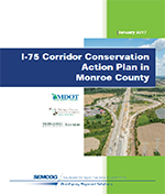 cover of the I-75 Corridor Conservation Action Plan