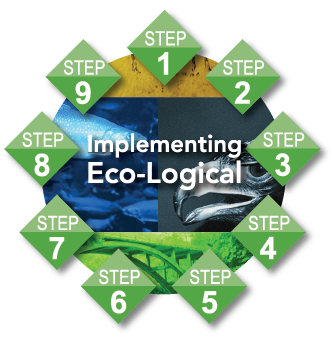 9-step Eco-Logical graphic