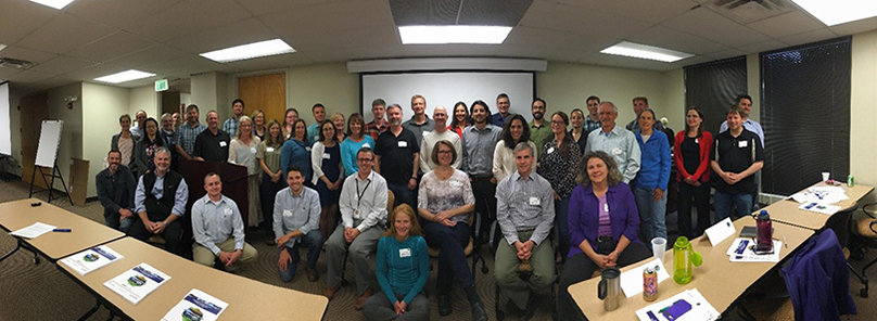 Photo of the Wildlife and Transportation for the CDOT presentation team