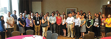 photo of peer exchange participants