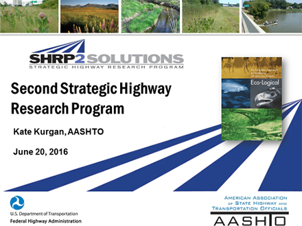 Second Strategic Highway Research Program Intro Slide