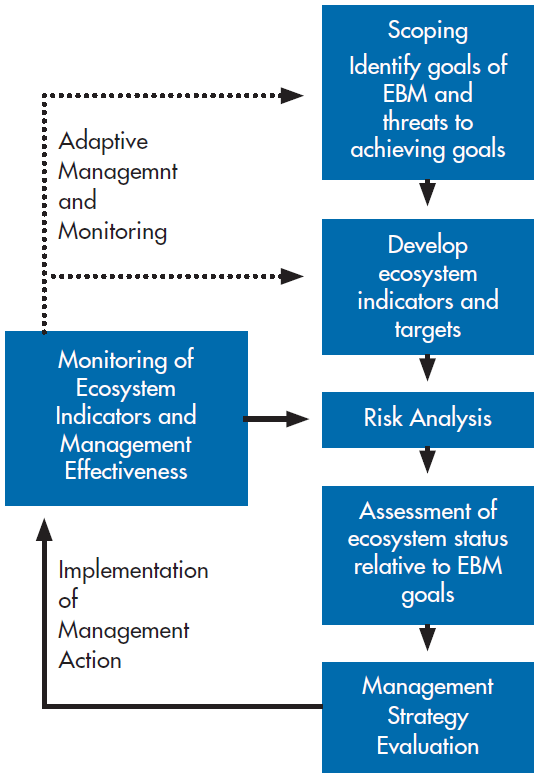 Flowchart of the five steps of NOAA's IEA approach. This flowchart is described in the next paragraph and the list that follows.