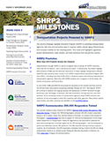 SHRP 2 Milestones Brochure