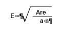 equation explained below