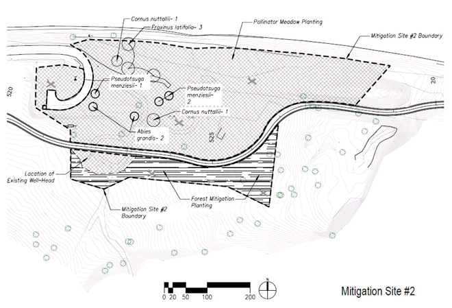 Map of Mitigation Site #2