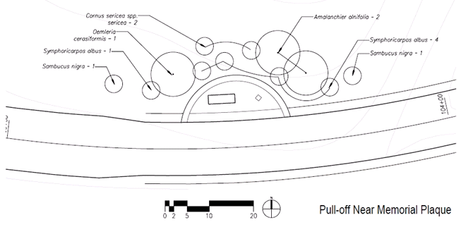 Map of Pull-off Near Memorial Plaque