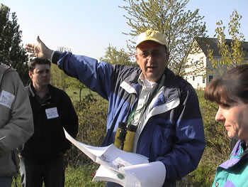 photo of a group of people outdoors - see caption