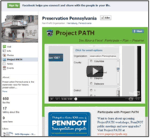Screenshot of ProjectPATH Facebook Page