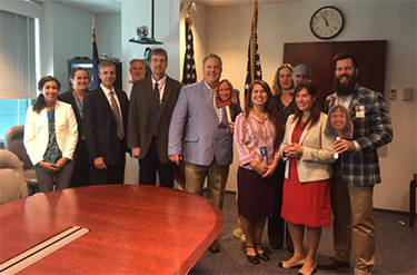 Photo of the Indiana Bat and NLEB Working Group