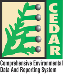 CEDAR (Comprehensive Environmental Data and Reporting System) logo