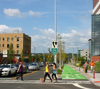 photograph of the Syracuse Connective Corridor