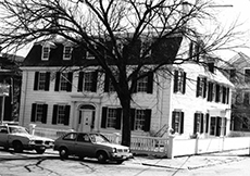 black and white photo of the Dalton House