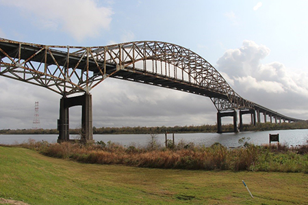 photo of the Gulf Outlet Bridge