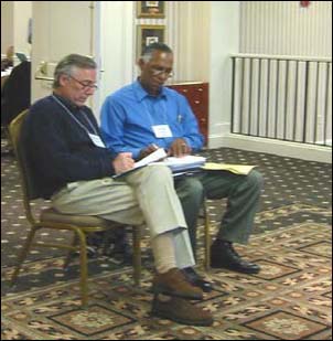 Participants from different agencies were able to meet one-on-one with each other to resolve environmental controversies and challenges.